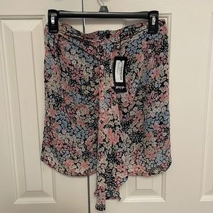 Brand New with tags Nasty Gal Floral Print Mini Skirt
